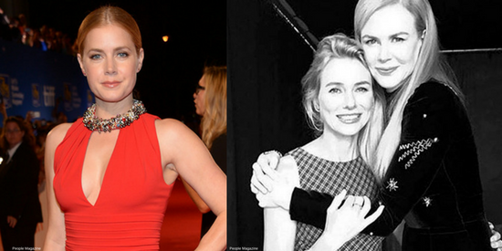 Amy Adams, Naomi Watts, and Nicole Kidman at the Toronto International Film Festival. 